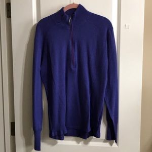 New without tags. Zip/pullover sweater